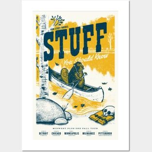 Stuff You Should Know Midwest Plus One Tour Posters and Art